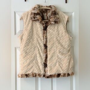 Wooly Bully Reversible Vest Size M